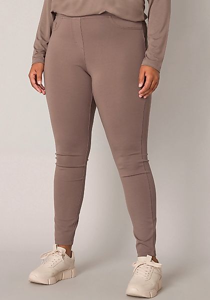 Base Level Curvy Treggings mit elastischem günstig online kaufen