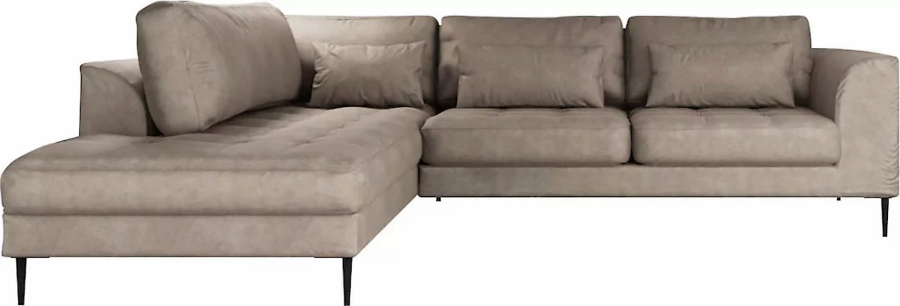 TRENDMANUFAKTUR Ecksofa »Luzi, wahlweise mit Schlaffunktion und Bettkasten, günstig online kaufen