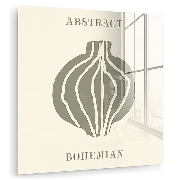 MuchoWow Acrylglasbild Boho - Grün - günstig online kaufen