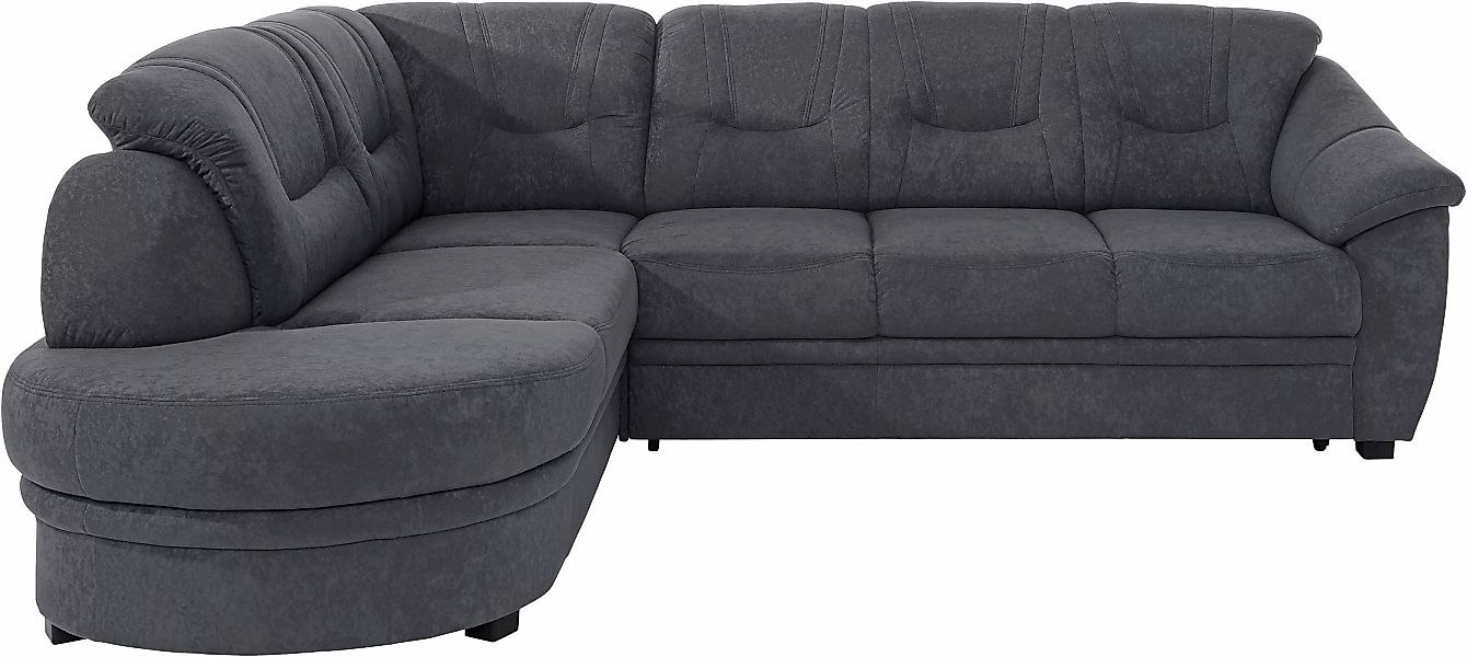 sit&more Ecksofa "Savoni L-Form", wahlweise mit Bettfunktion günstig online kaufen