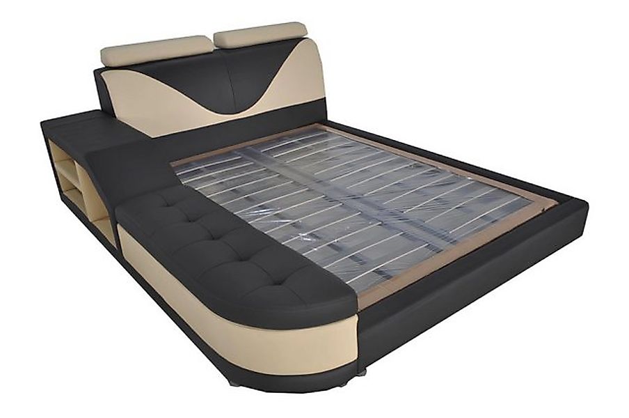 JVmoebel Bett Design Multifunktion Bett XXL Big Betten Leder Hotel Polster günstig online kaufen
