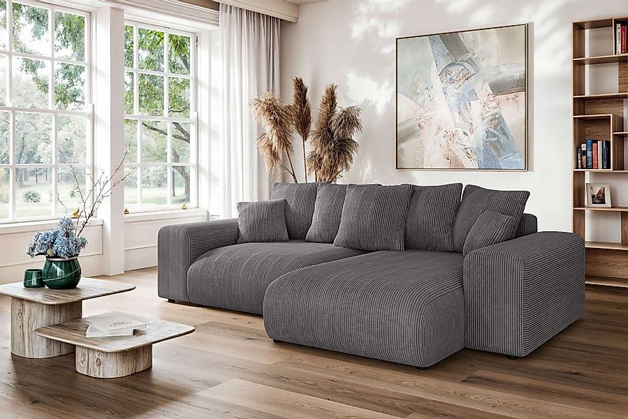 Home affaire Ecksofa LAKESIDE klein mit Bettfunktion und Bettkasten, B/T/H günstig online kaufen