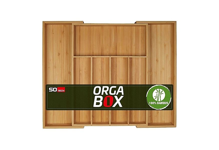SO-TECH® Besteckeinsatz ORGA-BOX® III Universal Bambus Besteckkasten verste günstig online kaufen