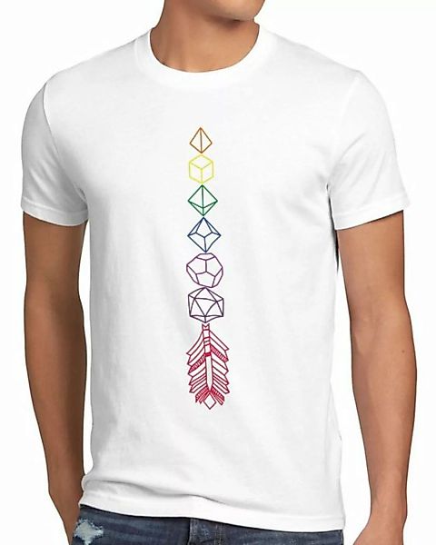 style3 Print-Shirt Herren T-Shirt DnD Arrow dungeon tabletop dragons d20 günstig online kaufen