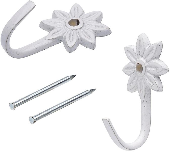 Liedeco Raffhaken Sternchen, Gardinen, (Set, 2-tlg), günstig online kaufen