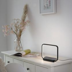 JUST LIGHT Tischleuchte OMARI, Dimmfunktion, LED günstig online kaufen