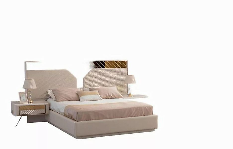 Xlmoebel Bett Moderne Schlafzimmermöbel Set mit elegantem Doppelbett und De günstig online kaufen