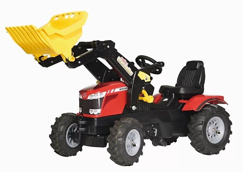 Treppe Traktor Rollyfarmtrac Mf 8650 Lb Rot / Schwarz günstig online kaufen