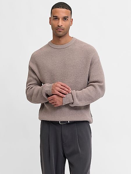 Jack & Jones Rundhalspullover "JJKAITO KNIT CREW NECK BF" günstig online kaufen