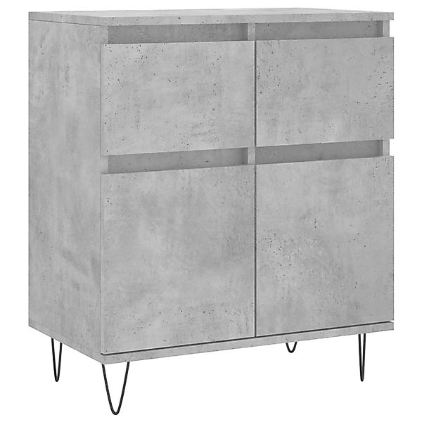 vidaXL Sideboard Betongrau 60x35x70 cm Holzwerkstoff 831120 günstig online kaufen