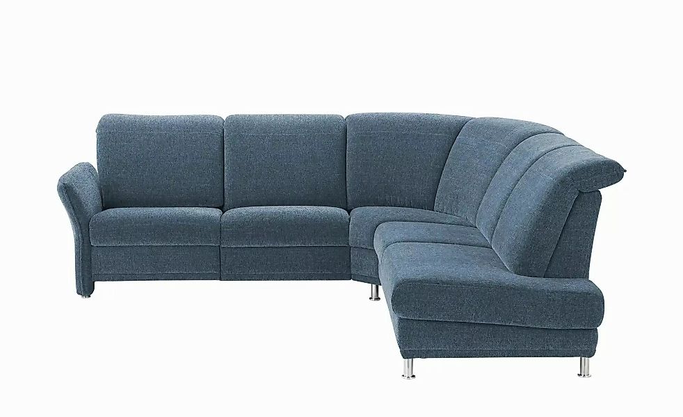 Polstermöbel Oelsa Ecksofa  Mallorca ¦ blau ¦ Maße (cm): B: 267 H: 92 T: 27 günstig online kaufen