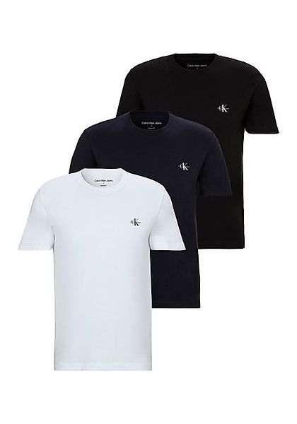 Calvin Klein Jeans T-Shirt 3 PACK MONOLOGO T-SHIRT (3-tlg) mit Logodruck günstig online kaufen