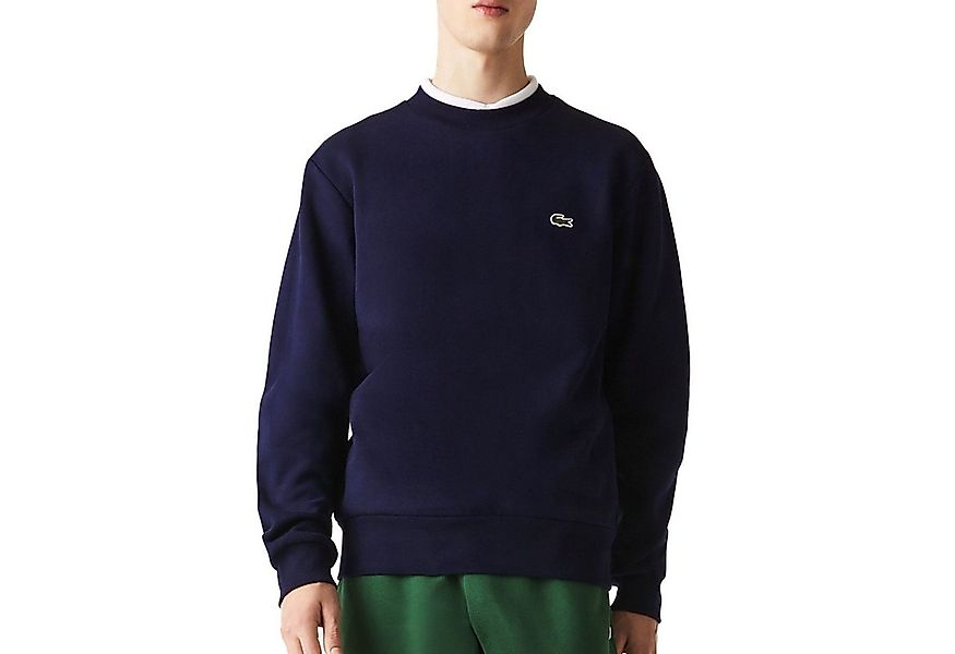 Lacoste Kapuzenpullover Herren Sport Bio Cotton Fleece Crew Pullover günstig online kaufen