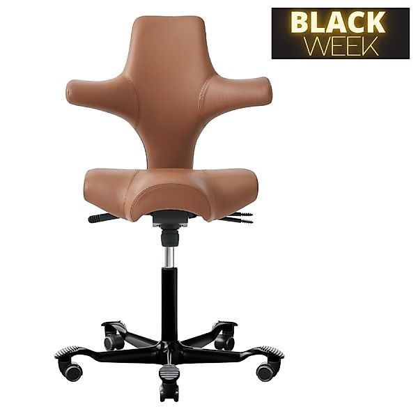 HAG CAPISCO 8106 | Leder Paloma Sonderfarbe natur | Gestell schwarz günstig online kaufen