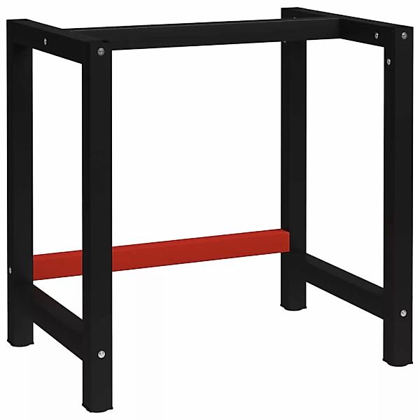 vidaXL Tischbein Werkbankgestell Metall 80x57x79 cm günstig online kaufen