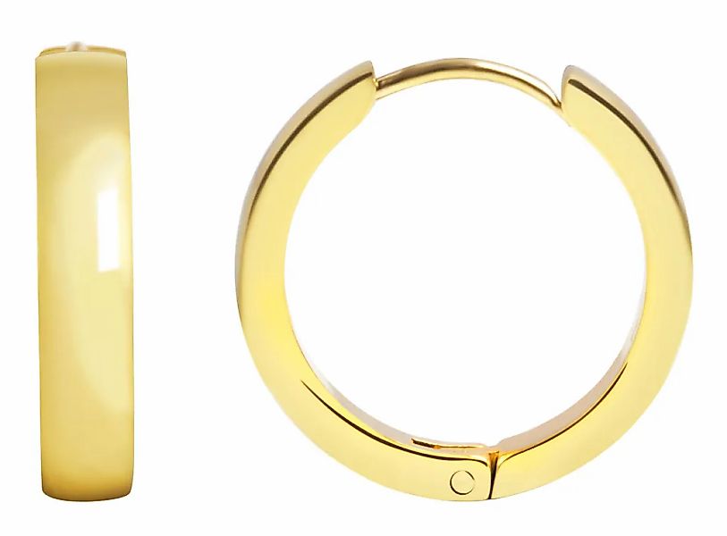 Adelia´s Klappcreolen "Damen Ohrringe – Klappcreole aus Edelstahl" Perfekt günstig online kaufen