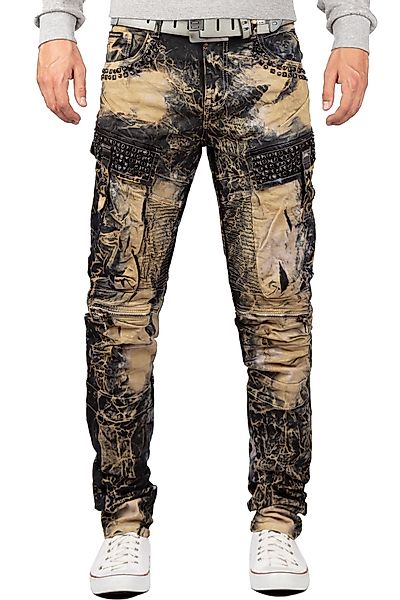 Cipo & Baxx Regular-fit-Jeans Cargo Hose günstig online kaufen
