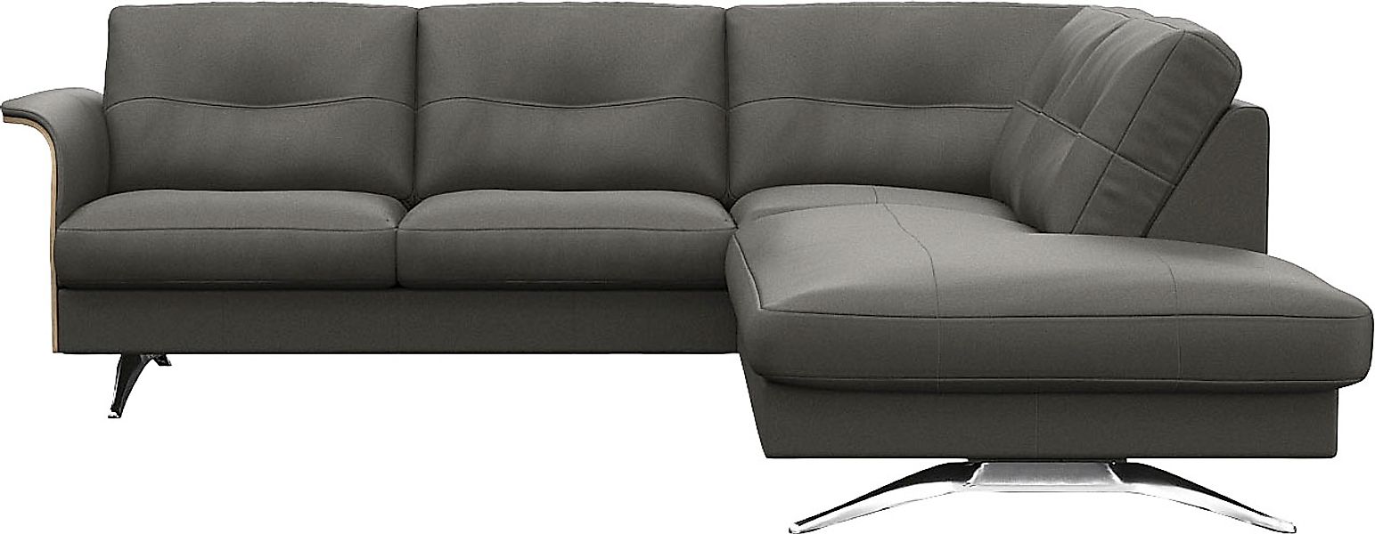 FLEXLUX Ecksofa »Glow, super bequem durch hochwertigem Sitzaufbau mit Feder günstig online kaufen