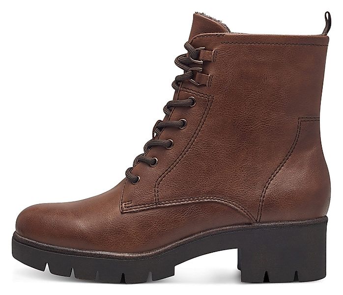 Tamaris Schnürstiefelette, Blockabsatz, Schnürboots mit Ösen günstig online kaufen