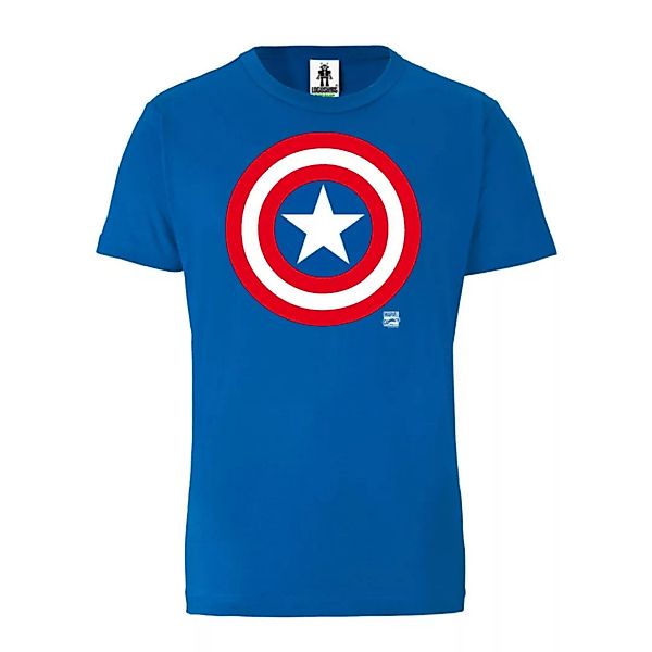 Logoshirt - Marvel - Captain America - Logo - Organic T-shirt günstig online kaufen