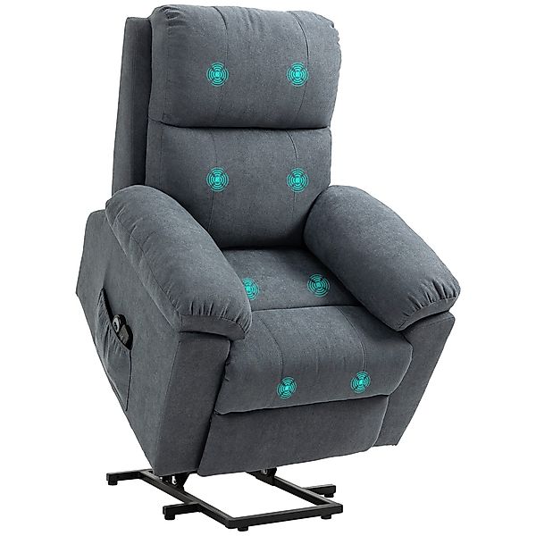 HOMCOM Massagesessel Relaxsessel, TV-Sessel, mit Liegefunktion, günstig online kaufen