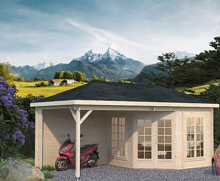 Palmako Gartenhaus "Pavillon Melanie", naturbelassen günstig online kaufen