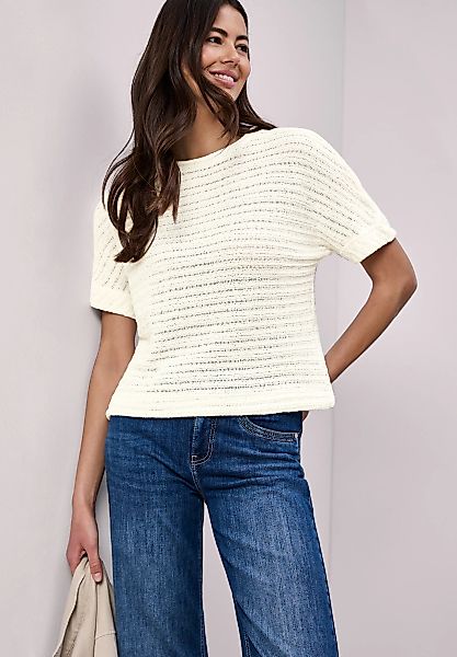 STREET ONE T-Shirt im soften Baumwoll-Mix günstig online kaufen