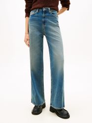 Tommy Jeans Weite Jeans "Claire High Rise" mit Logo-Badge günstig online kaufen