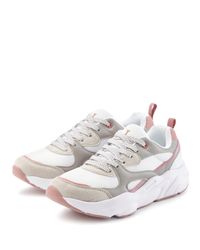 LASCANA Sneaker mit ultraleichter Chunky-Sohle, Schnürhalbschuh, günstig online kaufen
