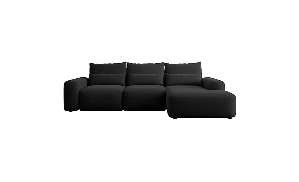 Selsey Ecksofa mit Schlaffunktion Carnos ¦ schwarz ¦ Maße (cm): B: 264 H: 8 günstig online kaufen