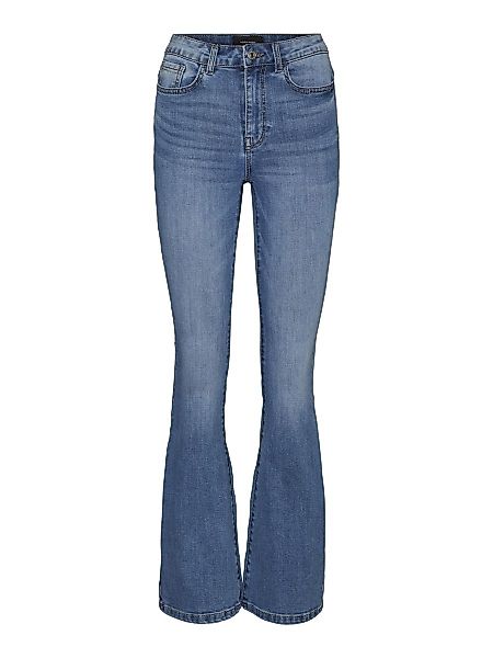 VERO MODA Vmsiga High Waist Jeans Damen Blau günstig online kaufen
