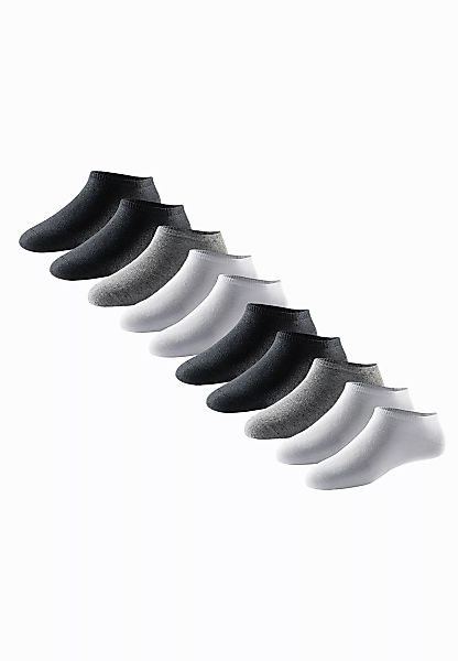 Schiesser Sneakersocken 10er Pack Bluebird (Spar-Set, günstig online kaufen