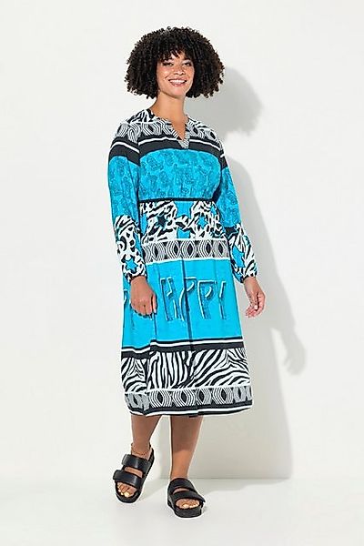 Angel of Style Jerseykleid Midikleid A-Linie Allover-Print elastische Taill günstig online kaufen