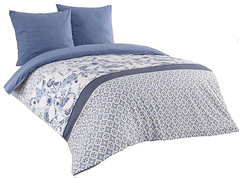 Visaggio Bettwäsche 100% Baumwolle Bettbezug Set in 6 Größen, Renforcé, 3 t günstig online kaufen