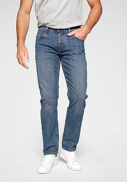 Wrangler Herren Jeans STRAIGHT - Mid Waist - Regular Fit - Blau Schwarz günstig online kaufen