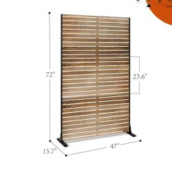 GarveeMore Paravent Metall Privatsphäre Bildschirm im günstig online kaufen