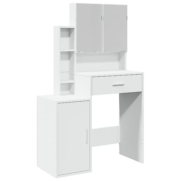 vidaXL Schminktisch Schminktisch mit Schrank Weiß günstig online kaufen