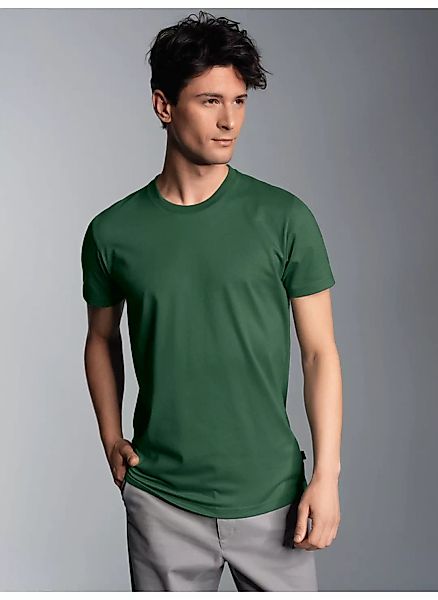 Trigema T-Shirt "TRIGEMA Slim Fit T-Shirt aus DELUXE Baumwolle" günstig online kaufen