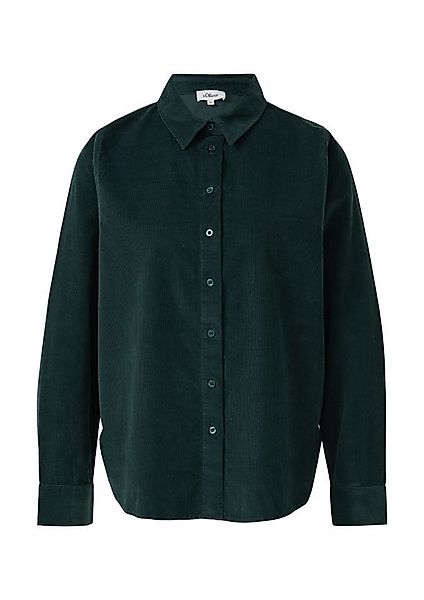s.Oliver Langarmbluse - Damenbluse - Feincord-Bluse günstig online kaufen