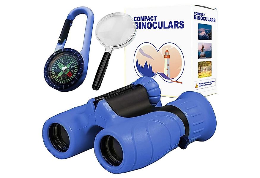 Mutig Outdoor-Spielzeug Fernglas für Kinder 8x21 mit Lupe & Kompass, Set Sp günstig online kaufen