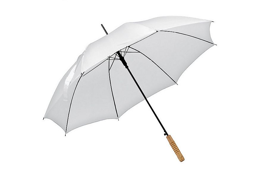Macma Stockregenschirm Automatik-Regenschirm / Farbe: weiss günstig online kaufen