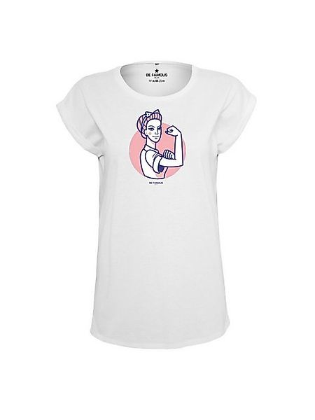Be Famous Print-Shirt Classic Roll Up STGIR (1-tlg) günstig online kaufen