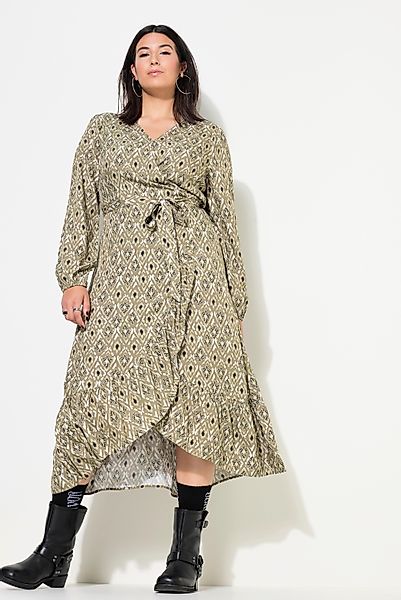 Studio Untold Maxikleid Maxikleid A-Line Allover-Print günstig online kaufen