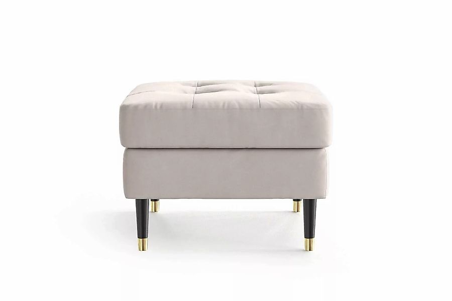 NADUVI Collection | Hocker Aldo Samt günstig online kaufen