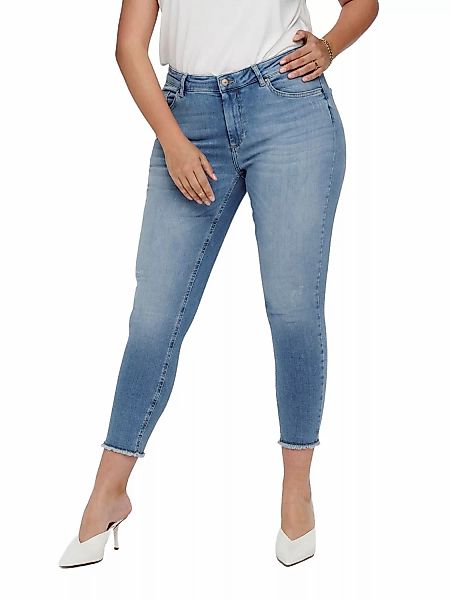 Carmakoma by Only Damen Jeans CARWILLY LIFE - Skinny Fit - Blau - Light Blu günstig online kaufen