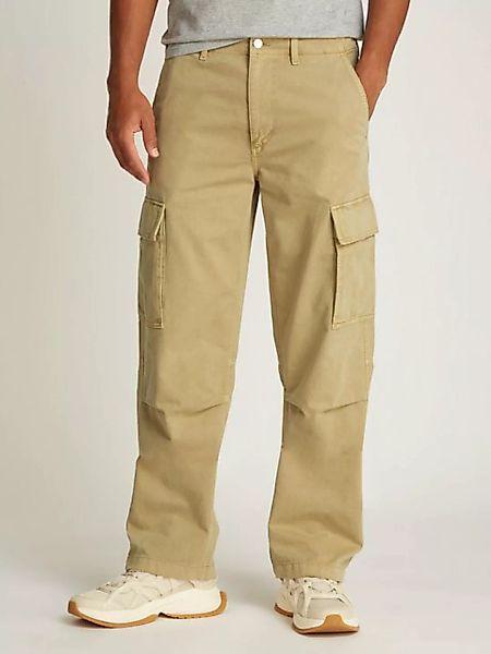 Tommy Jeans Cargohose TJM JAIMIE COTTON CARGO mit Kniefalten günstig online kaufen