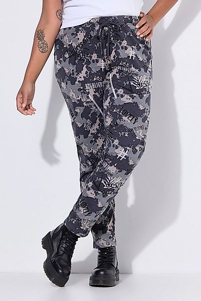Angel of Style Funktionshose Joggpants Straight Fit Alloverdruck günstig online kaufen