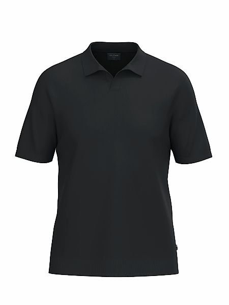 OLYMP Poloshirt "Strick Casual" mit geripptem Kragen, unifarben günstig online kaufen