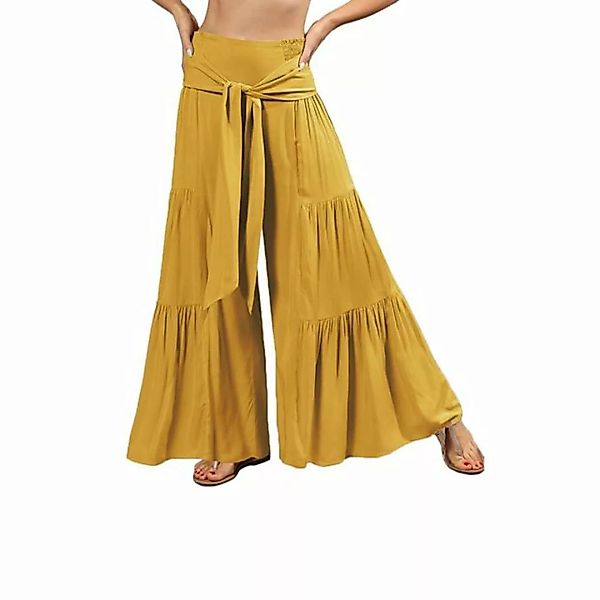 KIKI 2-in-1-Hose Damen Hose Einfarbige Yoga Trainingshose Gerades Bein Läss günstig online kaufen