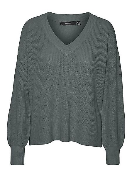 Vero Moda V-Ausschnitt-Pullover VMZIA LS V-NECK PULLOVER BOO günstig online kaufen